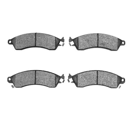 Dynamic Friction Co Premium Service Shoes, Semi-Metallic, , Rear 1901-0412-00